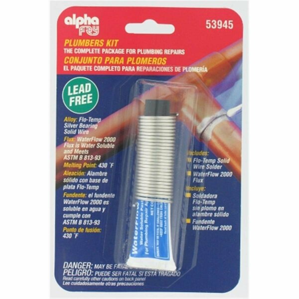 Fry Technologies Cookson Elect Flo-Temp Lead-Free Solid Wire Solder AM53945